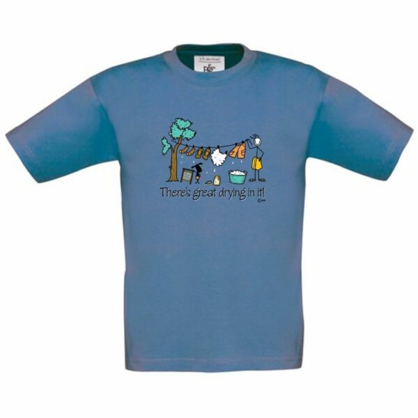 Conn O'Mara Kids T-Shirt There’s Great Drying In It!