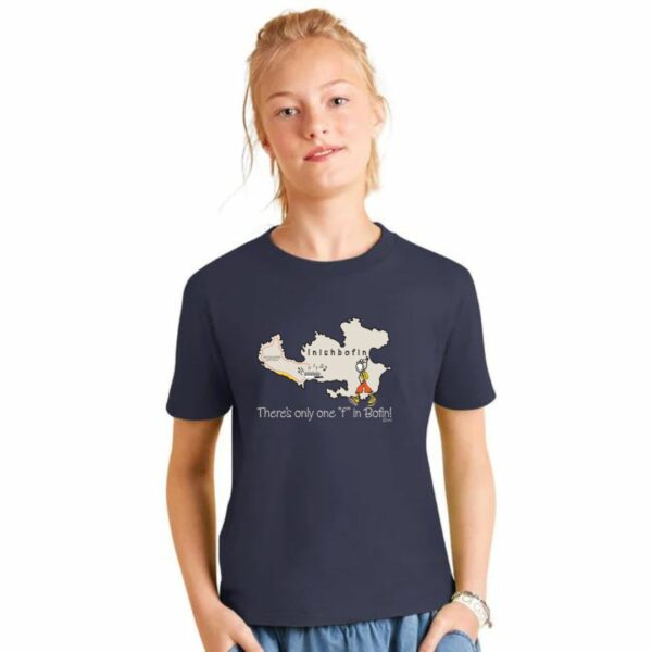 Conn O'Mara Kids T-Shirt There’s Only One “F” In Bofin! - Image 2